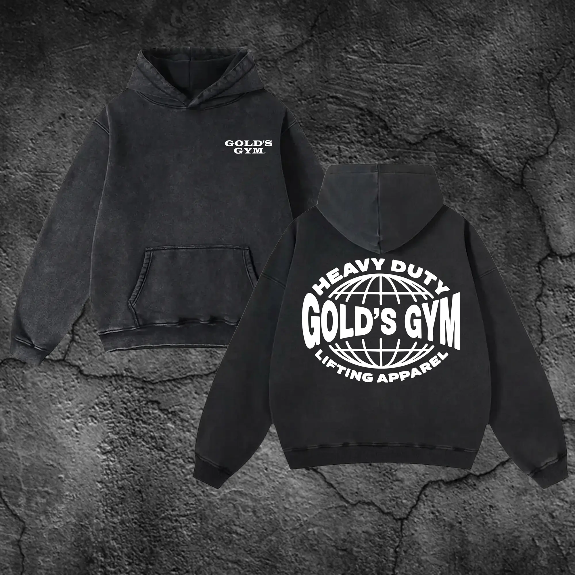 golds gym hoodie grey - TikTok Shop