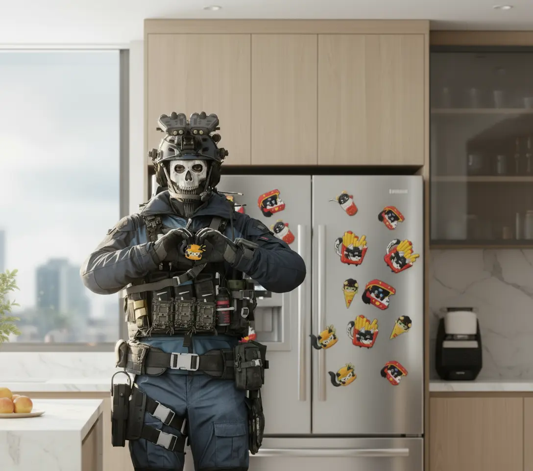 Cartoon Call Of Duty Fridge magnet