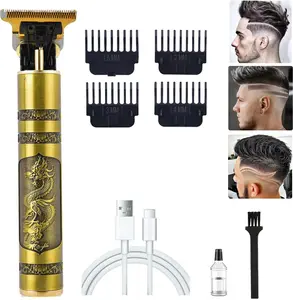 Professional Hair Clippers for Men Zero Gapped Beard Trimmer  Rechargeable Beard Trimmer Shaver with 4 Guide Combs