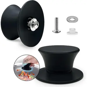 Universal Pot Lid Replacement Knobs, Silicone Pan Lid Holding Handles, Heat Resistant, Non-Slip Handle For Kitchen Cookware Lids, Covers (2 Packs)
