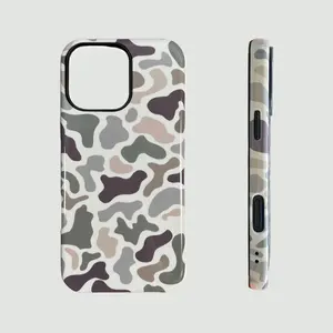 Camo Pattern phone Case,Shockproof and sturdy two-in-one double-layer soft TPU inner shell hard PC bumper hard shell design, suitable for iPh one17 16 15 14 13Pro Max Plus hard shell Casing Protection Cellphone Protector protective film full cover slim sh