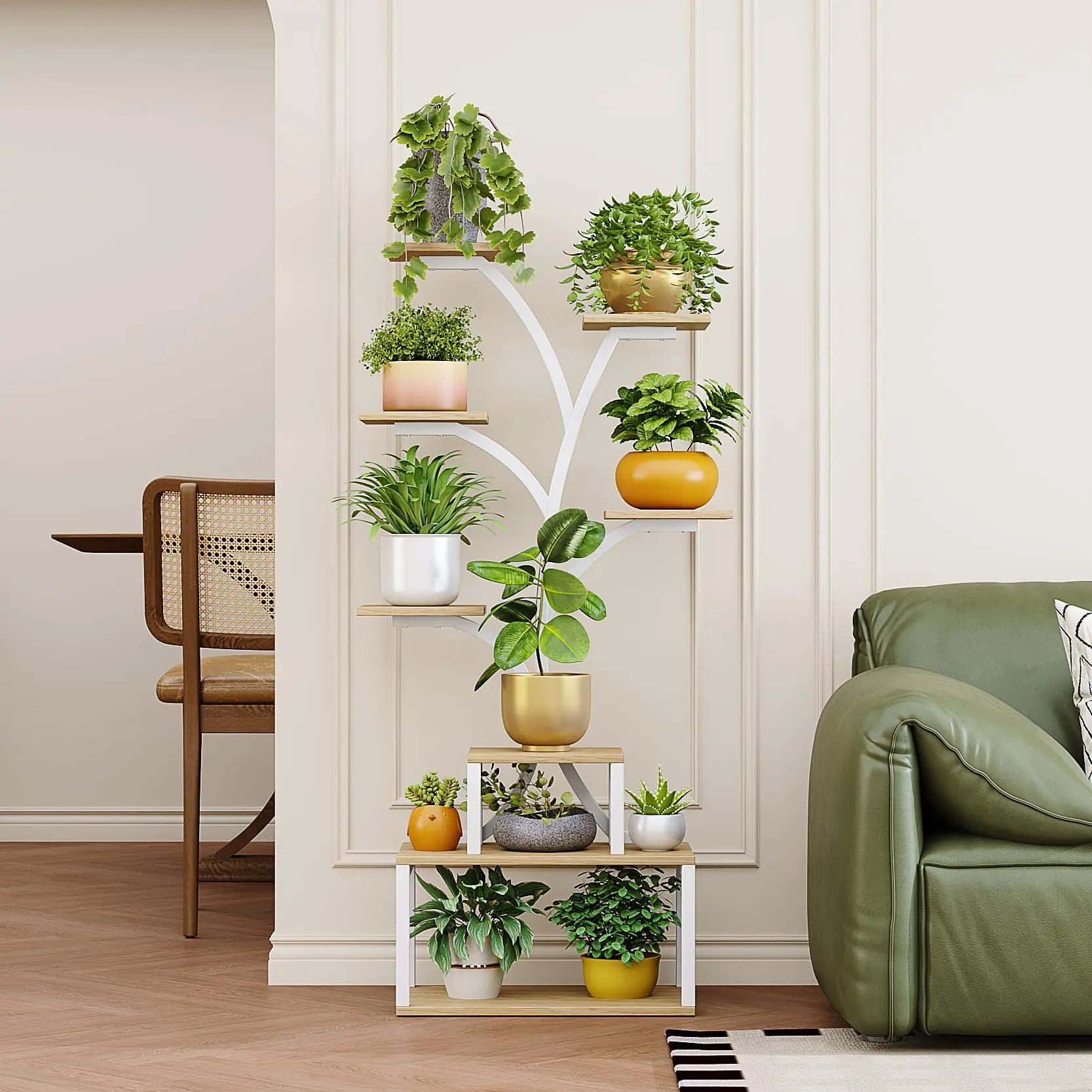 Plant Stand Indoor Plant Shelf,56.5" Tall Plant Stand for Indoor Plants  Multiple,Metal Flower Holder,Plant Rack for Home Decorative Pot - TikTok  Shop
