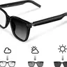 Smart Bluetooth Glasses, Polarized Blue Light Sunglasses for Men Women, Dual Mic Speakers, UV Protection, Remote Phone Shutter