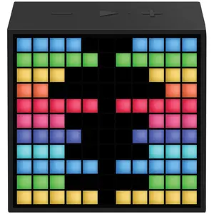Divoom Timebox Mini Intelligent LED Light Bluetooth Speaker & Alarm w/App-Controlled