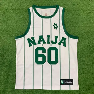 Naija Nation - The 1960's Jersey (Nigerian Basketball Jersey)