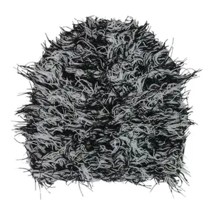 Distressed Fuzzy Beanie