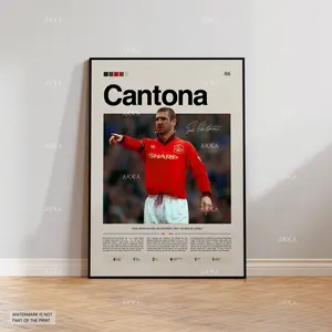 Eric Cantona - Manchester Utd FC poster