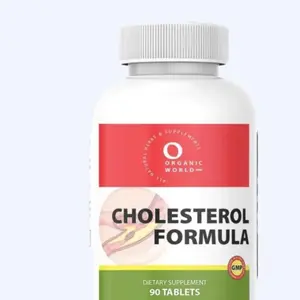 Cholesterol Formula - 90 Tablets for Healthy Cholesterol & Heart Health with Natural Ingredients