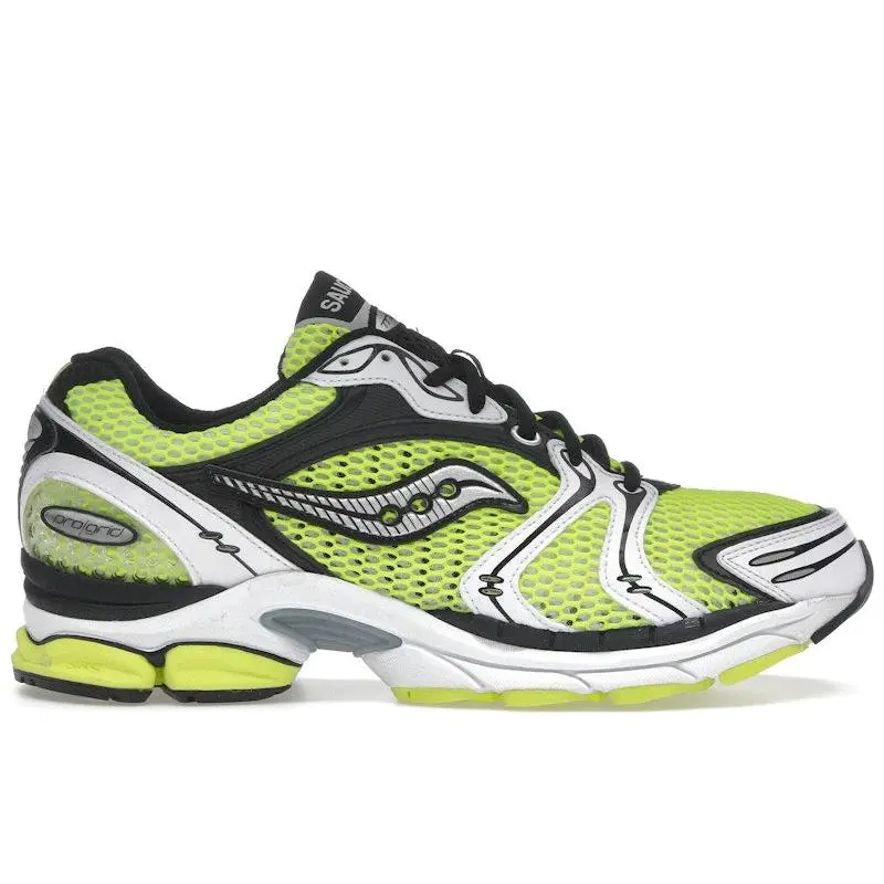 Saucony Men's ProGrid Triumph 4 Yellow Silver, from StockX