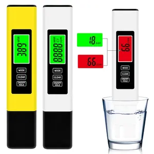 4 in 1 Digital Water Tester TDS EC & Temperature(°C °F) Meter Accurate Backlit LCD Display