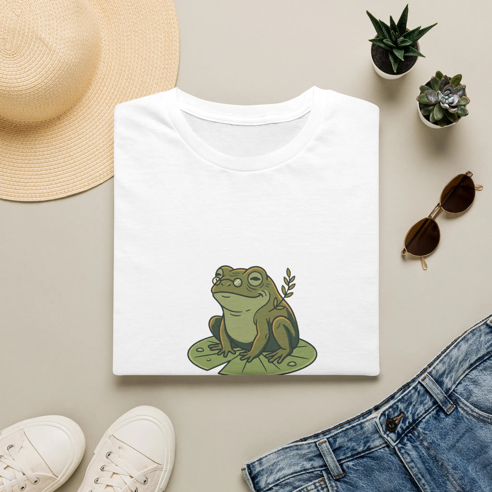 dum frog shirt
