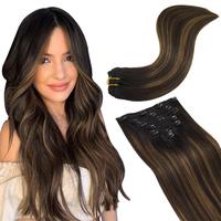 (T2/6)P2 Balayage Dark Brown to Chestnut Brown