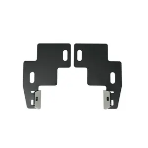 32" Lower Bumper Hidden LED Light Bar Mounting Brackets For 2014-2022 Chevy Colorado