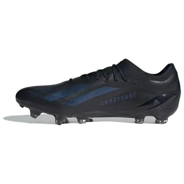 Adidas X Crazyfast.1 FG Nightstrike Pack' Cushioned Durable Soccer Cleats Unisex GY7417