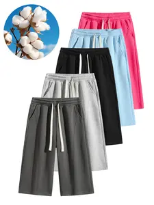 Men’s solid-color shorts, sports casual shorts, men’s summer casual wear, summer shorts, spring new products