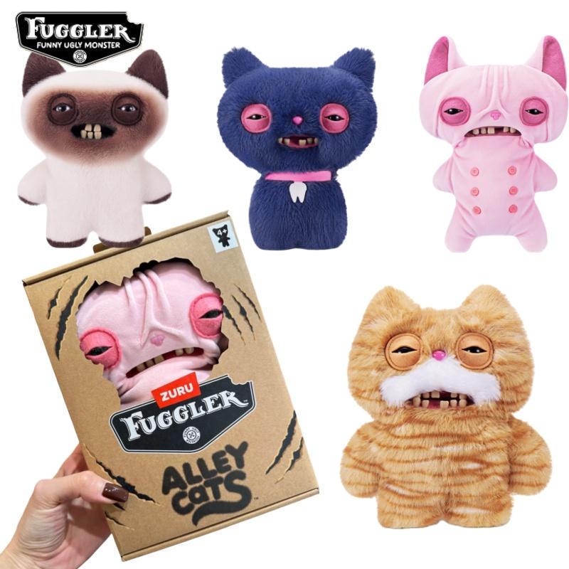 Original Fuggler Funny Tooth Monster Plush Toys Alley Cats Series ...
