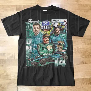 Vintage 90s GrapHic Style FernAndo AlonSo T-Shirt, FernAndo AlonSo Shirt, Vintage Tee, Retro FernAndo AlonSo T-Shirt, Gift For Him FA23