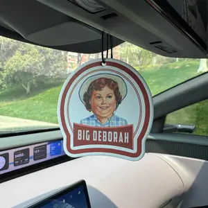 Car Air Freshener, Car Interior Decoration, Car Rear-view Mirror Hanging Aromatherapy Tablet, Car Decoration, Car Smell Products