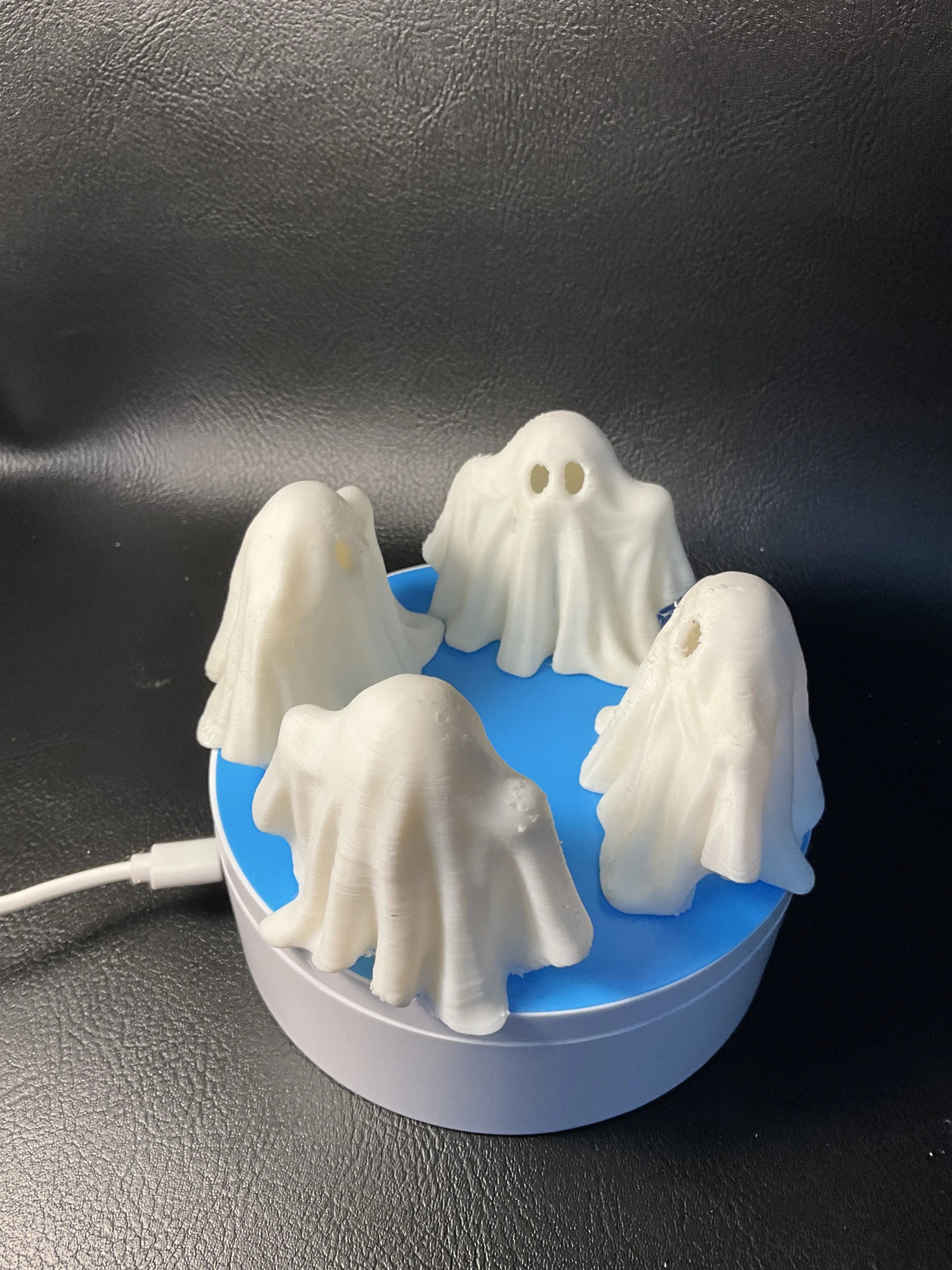 2 inch plastic ghost , Halloween decoration , Cake topper,