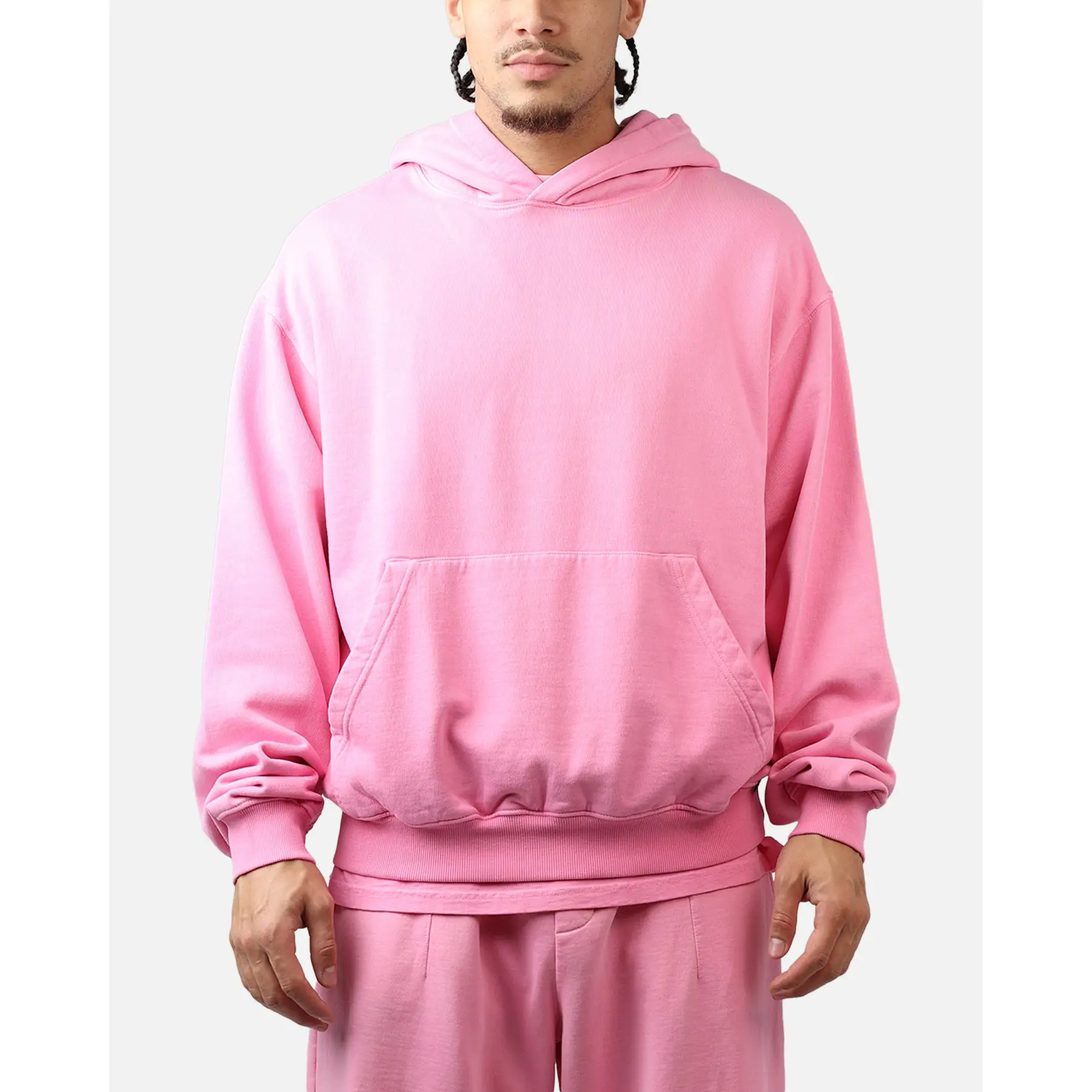 American Thrift Pullover Hoodie Washed Pink