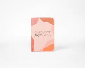 Childhood Christian Prayer Cards by Duncan & Stone - 40 Bible Verse Cards with Stand for Display - Kid-Friendly Memory Scripture Cards - Bible Flash Cards for Kids