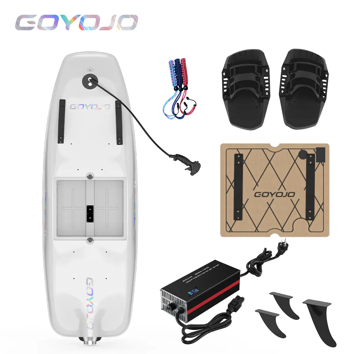 GOYOJO Pro High-Speed Electric Surfboard for Adults, Jetboard with 15kW Motor & 75Ah Battery, High Load Capacity for Casual & Competitive Surfing