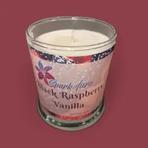 Black Raspberry Vanilla scented candle 9oz