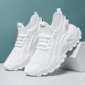 Ultra Lightweight Athletic Sneakers for Men | Breathable Mesh Upper, Non-Slip Chunky Sole for Daily & Outdoor Use