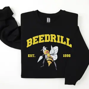 Beedrill Sweatshirt, Pkm Characters Sweatshirt, Anime Shirt