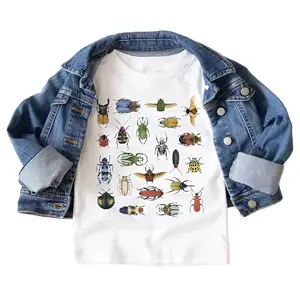Retro Beetle Bugs Youth T-Shirt – Boho Entomology Graphic Tee for Boys and Girls, Future Entomologist Natural Style and Youth Shirt		