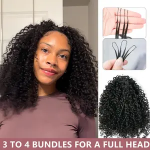 【Miracle knots】LWIGS Feather Crochet Human Hair Extensions Knotless Pre-Separated 60 Strands / Bundle Time-Saving, #SpringStatements