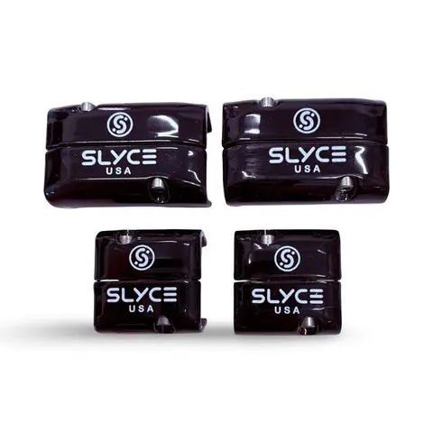 SLYCE SLYDRS™ — Adjustable Clamp-On Pickleball Paddle Tuning Weights