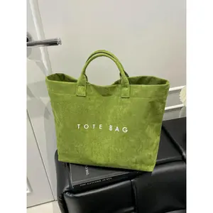 Niche Design Large Capacity Handbag for Women Autumn Winter New Casual Versatile Handheld Bag Commuter Tote Bag