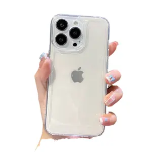 Space Case Compatible with 16e Apple 16 Phone Case 13 Pro Max Shockproof Soft Case Protective Cover Transparent 14 Pro Case