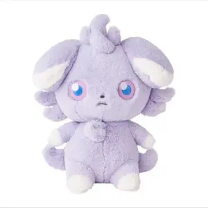Pokemon Z-A Soft Hug Series Plush Mega Espurr Meowstic Doll Vulpix Gonbe Pillow Toy Super Soft Kids Friends