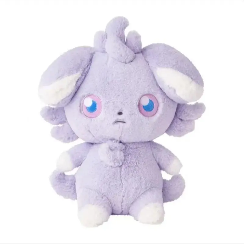 Pokemon Z-A Soft Hug Series Collectible Stuffed Toys - Kawaii Aesthetic, Adorable Design Cartoon Creature Plushies, Mega Espurr, Meowstic Doll, Vulpix, Gonbe Unisex Toys, Super Soft Kids' Pillow, Home Decoration