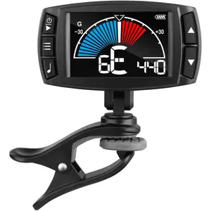 WMT-560 Rechargeable Guitar Tuner with Metronome, Tone Generator, Tap Tempo