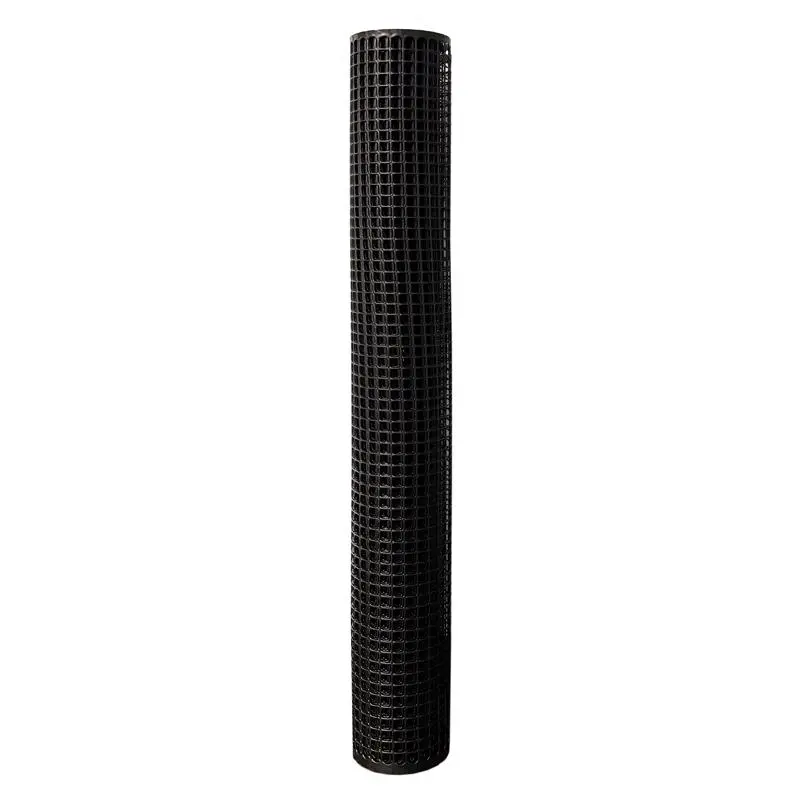 Tenax 7138282 0.5 x 0.5 in. Polyethylene Netting, Black - 3 x 15 ft.