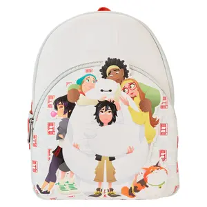 Big Hero 6 10th Anniversary Baymax & Friends Mini Backpack