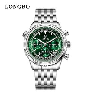 Men's Analog Fashion Mechanical Watch - Multi-Subdial Layout, Brushed Metal Band, Versatile Accessory for Casual and Formal Occasions, Analog Fashion Mechanical Watches