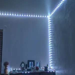 200FT 100FT 50FT LED strip app controls music sync color changing RGB lights timed switch suitable for bedroom home decoration party games