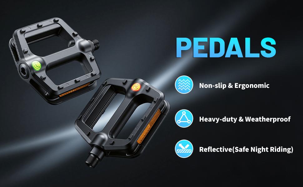 ASKMY E500 E-Bike Replacement Parts & Accessories – Battery, Motor, Wide Tires, Brake Lever, Throttle, Pedals & Seat, Spare Parts Kit for Off-Road Riding