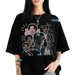Gong Yoo K-Drama Oversized T-Shirt,Stylish Korean T-Shirt for K-Drama Fans And K-Pop Lovers.
