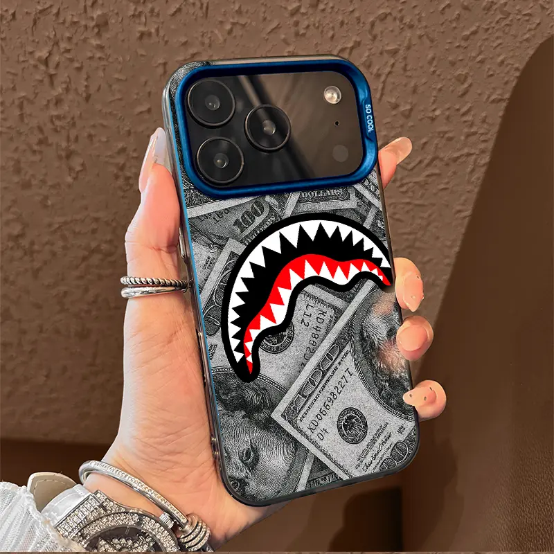 Bold Street Art TPU Shell Phone Case for iPhone 17 Air/16 Pro Max/15/15 Plus/14 Plus/13/12/11/XR/XS, Shockproof Protector with Camera Guard, Simple Stylish Durable Mobile Phone Accessory