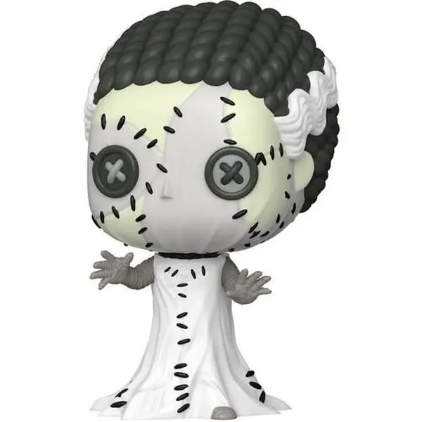 Funko POP! Movies: Universal Monsters - Patchwork Bride of Frankenstein Collectible Vinyl Figure, 4.4" Tall Display Statue [COLLECTIBLES]