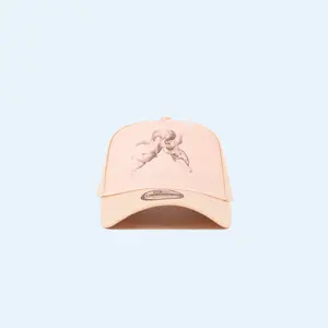 Cloud23 A-Frame Snapback Cap, Light Pink Color, Classic Design, Ideal for Casual Wear