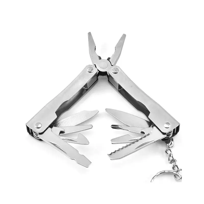 Outdoor Camping Survival Tools Multitool Tactical Pliers Versatile Repair Folding with Military Stainless Steel EDC Gear