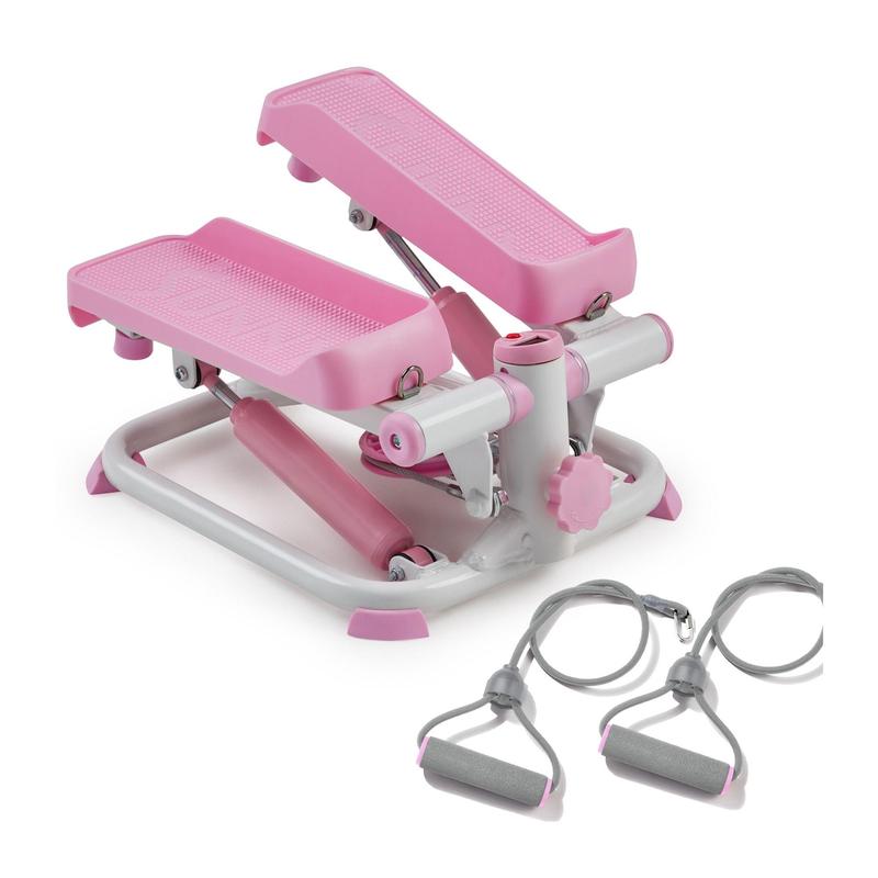 Sunny Pink Smart Mini Steppers w/ Resistance Band