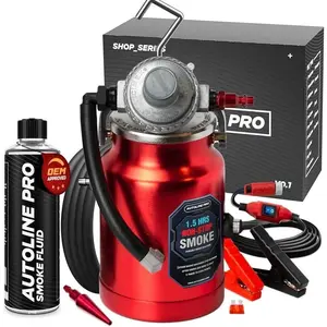 High Volume Smoke Machine Leak Tester – Shop Series - Automotive Smoke Tester for Vacuum Leak Detection - Car Smoke Machine with Ceramic Smoke Coil and Best Ranked Smoke Fluid