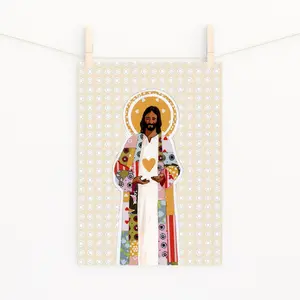 Jesus Art Print 'As I Have Loved You' Jesus Poster- Easter Poster Gift - Christian Poster - Jesus Poster For Christian